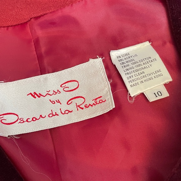 Vintage Miss O by Oscar de la Renta Midi Jacket & Skirt Set Size 6 - Picture 7 of 13